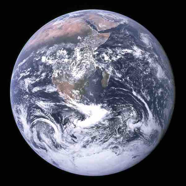 The Blue Marble - Earth seen from Apollo 17