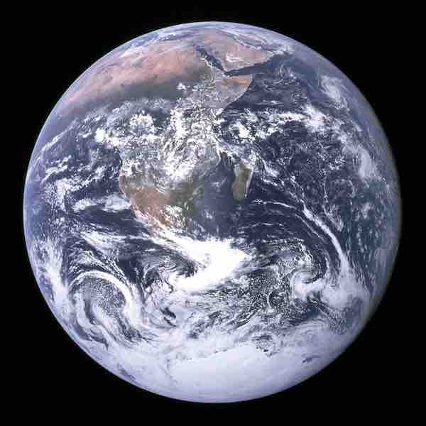 The Blue Marble - Earth seen from Apollo 17