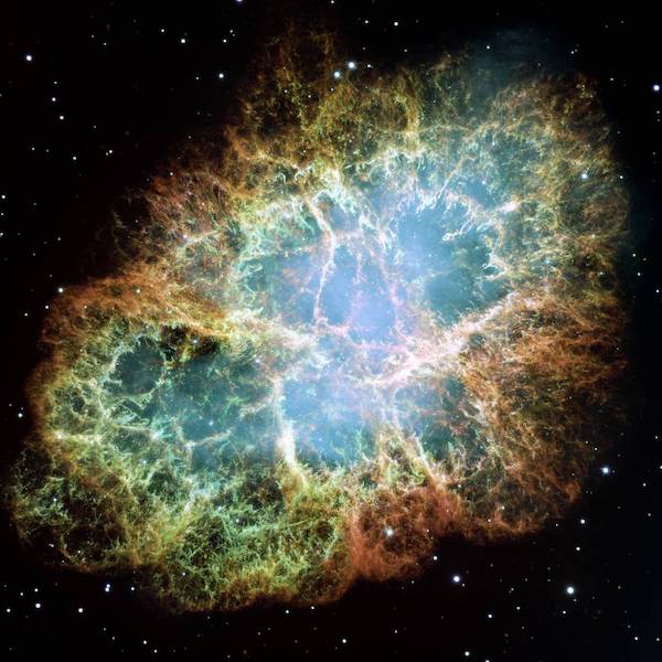 The Crab Nebula - a remnant of a supernova